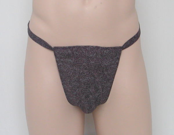 黒猫ふんどし 波紋(はもん)紫